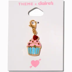 T H E M E x Claire's Gold-tone Cupcake Charm