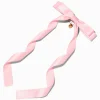 T H E M E x Claire's Pink Long Tail Gold-tone Heart Charm Hair Bow Clip