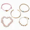 T H E M E x Claire's ''Be You'' Evil Eye Beaded Bracelet Set - 5 Pack