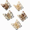 Tortoiseshell Butterfly Hair Claws - 5 Pack