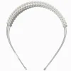 White Pearl Double Row Headband