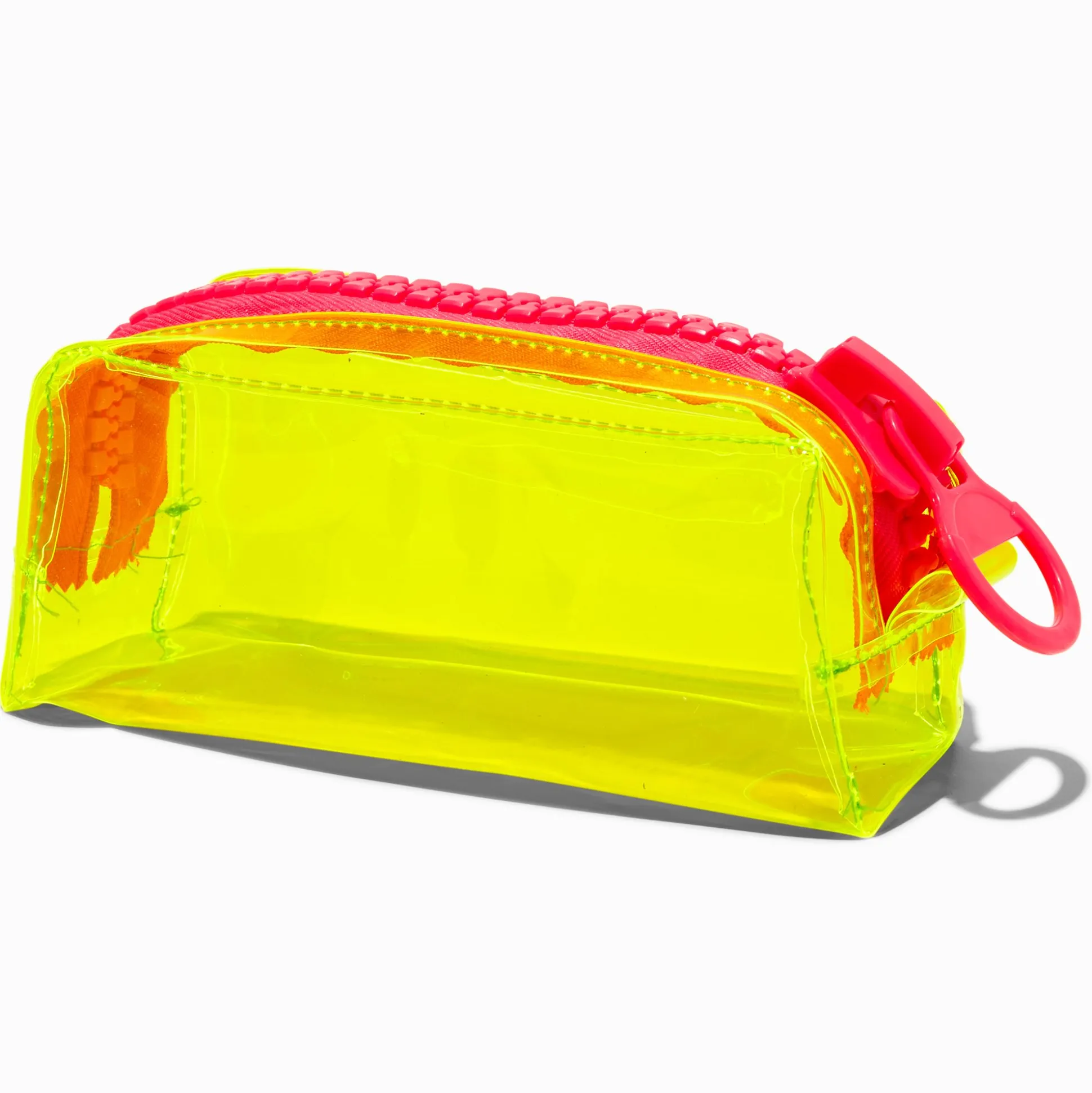 Yellow Neon Colorblock Pencil Case